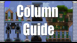 Terraria builders guide part 1  Columns [upl. by Nodnol]