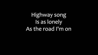 Blackfoot  Highway song lyrics [upl. by Anaicilef]