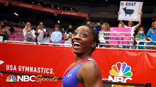 Simone Biles COMMANDS US Olympic Trials on Day 1 with dominating performance  NBC Sports [upl. by Pauletta]