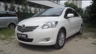 2011 Toyota Vios 15 G StartUp and Full Vehicle Tour [upl. by Droc]