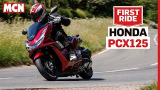 Is the revised 2021 Honda PCX125 the ideal commuter scooter  MCN review [upl. by Ikuy]