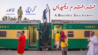 Karakoram Express Journey  Karachi to Lahore on One of High Priority Train [upl. by Budworth]