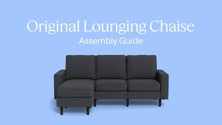 EN Original Lounging Chaise  Assembly Guide [upl. by Ettari]