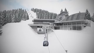 Die neue Flying Mozart Gondelbahn in Wagrain [upl. by Abbot]