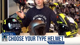 Different types of motorcycle helmets explained  FortaMotocom [upl. by Cram]