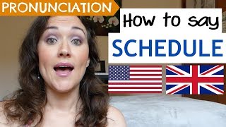 How to Pronounce SCHEDULE US UK amp Australian pronunciation [upl. by Hube]