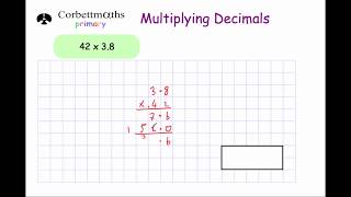 Multiplying Decimals  Primary [upl. by Rasure322]