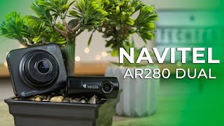 Navitel AR280 Dual  Tani wideorejestrator z tylną kamerą [upl. by Vevay985]