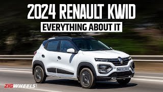 The Renault KWID  Everything To Know About The KWID  ZigWheelscom [upl. by Alesiram]