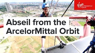 Abseil from the ArcelorMittal Orbit [upl. by Origra452]