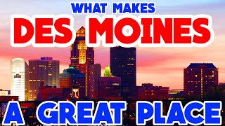 DES MOINES IOWA  The TOP 10 Places you NEED to see [upl. by Alegnad]