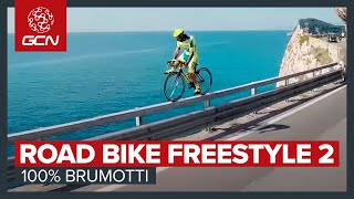 Epic Road Bike Freestyle 2  100 Brumotti [upl. by Ogilvie895]