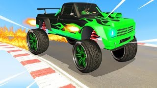 NEW GTA 5 DRIFT MONSTERTRUCK DLC INSANE [upl. by Stedt]