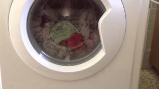 Indesit IWDC6105 Washer Dryer Cottons 90 Boilwash 26 [upl. by Moguel]