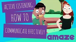 Active Listening How To Communicate Effectively [upl. by Eenad456]