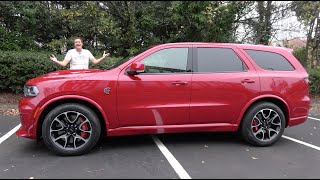 The 2021 Dodge Durango Hellcat Is the World’s Craziest 3Row SUV [upl. by Goeselt]