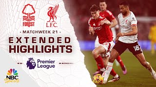 Nottingham Forest v Liverpool  PREMIER LEAGUE HIGHLIGHTS  1142025  NBC Sports [upl. by Aivonas]