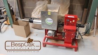 Briquetting Machine Sawdust Ph Briquette Press Review [upl. by Schoenberg912]