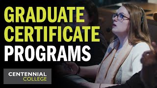 Graduate Certificate Programs [upl. by Dadivitan]