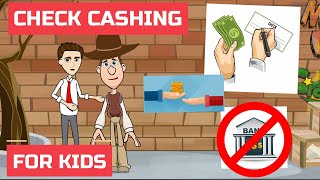 What is Check Cashing or Cashing of Check A Simple Explanation for Kids and Beginners [upl. by Oicelem]