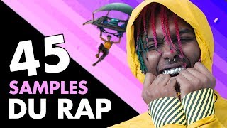 LES 45 SAMPLES DU RAP FRANCAIS Fortnite Dalida Harry Potter [upl. by Alesandrini]