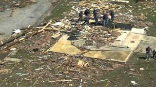 Hackleburg Tornado Damage Aerials Part 1 [upl. by Rehpotsrik]