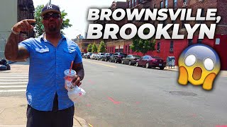 NYCs quotMost Dangerousquot Neighborhood  Walking Brownsville Brooklyn July 2021 [upl. by Garap]