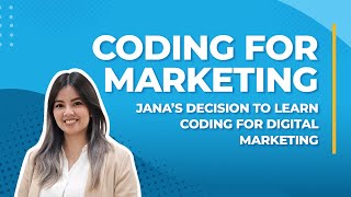 Learning Coding for Digital Marketing [upl. by Anilasor]