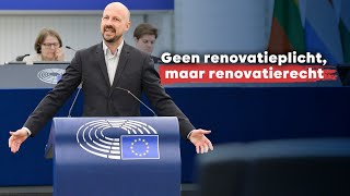 “Geen renovatieplicht maar renovatierecht” [upl. by Oidivo]