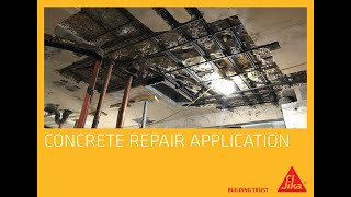 Concrete Repair Application [upl. by Wilburt757]