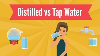 Difference between distilled and tap water [upl. by Arria]