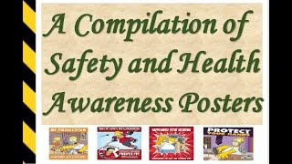 Safety and Health Awareness Slogan Posters Compilation [upl. by Sturdivant]