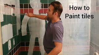 How to paint ceramic tiles [upl. by Aileduab]