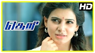 Theri movie  Full action scenes  Vijay  Samantha  Mahendran  Boxer Dheena  Stun Siva [upl. by Tteltrab]