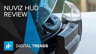 NUVIZ motorcycle head up display HUD Hands On Review [upl. by Arda]