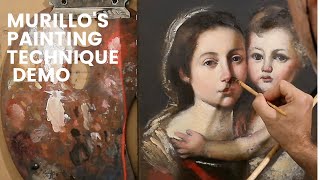 Murillos Painting Technique Demo [upl. by Phail]