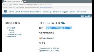PostgreSQL  Download and install ODBC drivers for PostgreSQL [upl. by Htebsil900]