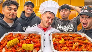 MAKING THE BEST CRAWFISH BOIL FT LOS BOYZ [upl. by Asen]