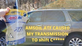 AMSOIL ATF SIGNATURE SERIES CAUSED MY TRANSMISSION shift extremely smooth5 months update on amsoil [upl. by Delwyn]