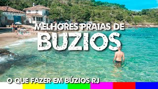 O que fazer em Búzios RJ Melhores Praias [upl. by Auburn]