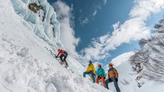 Eisklettern für Anfänger auf der SilvettaBielerhöhe  Montafon  Vorarlberg [upl. by Ecnav]