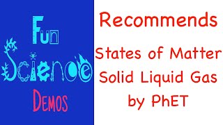 States of Matter PhET Simulation [upl. by Mauldon]