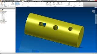 Taladrar cilindro inventor tutorial rapido [upl. by Reid698]