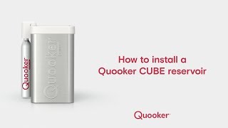 How to install a Quooker CUBE reservoir [upl. by Eedissac]