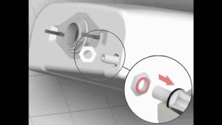 Video Dual Flush Button Installation Guide [upl. by Philbo]