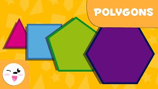 Polygons  Geometry for Kids [upl. by Dewie]