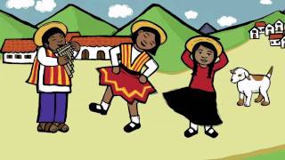 Yaw Yaw Puka Polleracha  A Song in Quechua [upl. by Ecinahc544]