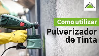 Como Utilizar Pulverizador de Tinta  Leroy Merlin [upl. by Hemetaf]