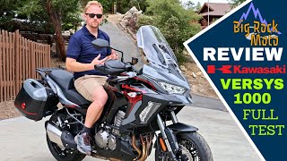 2021 Kawasaki Versys 1000 LT SE Review  Luxury Sports ADV Tourer [upl. by Jew]