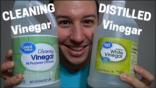 Difference Between Cleaning Vinegar amp Distilled Vinegar Understanding Cleaning Chemicals Ep 5 [upl. by Ajoop]